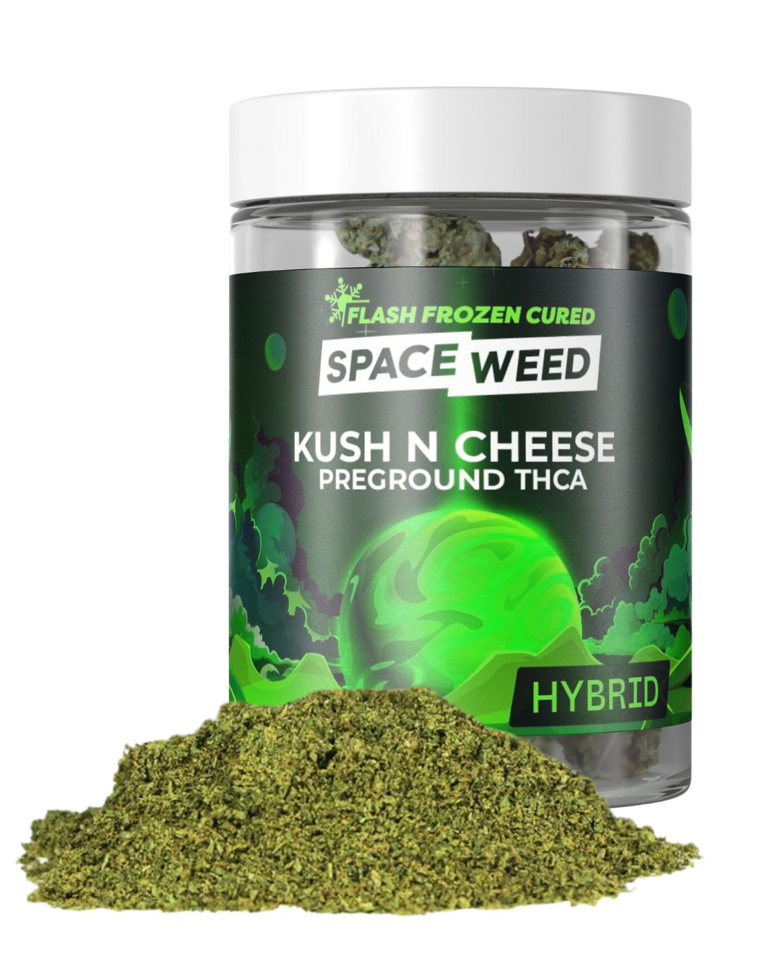 Pre-ground Kush n Cheese
