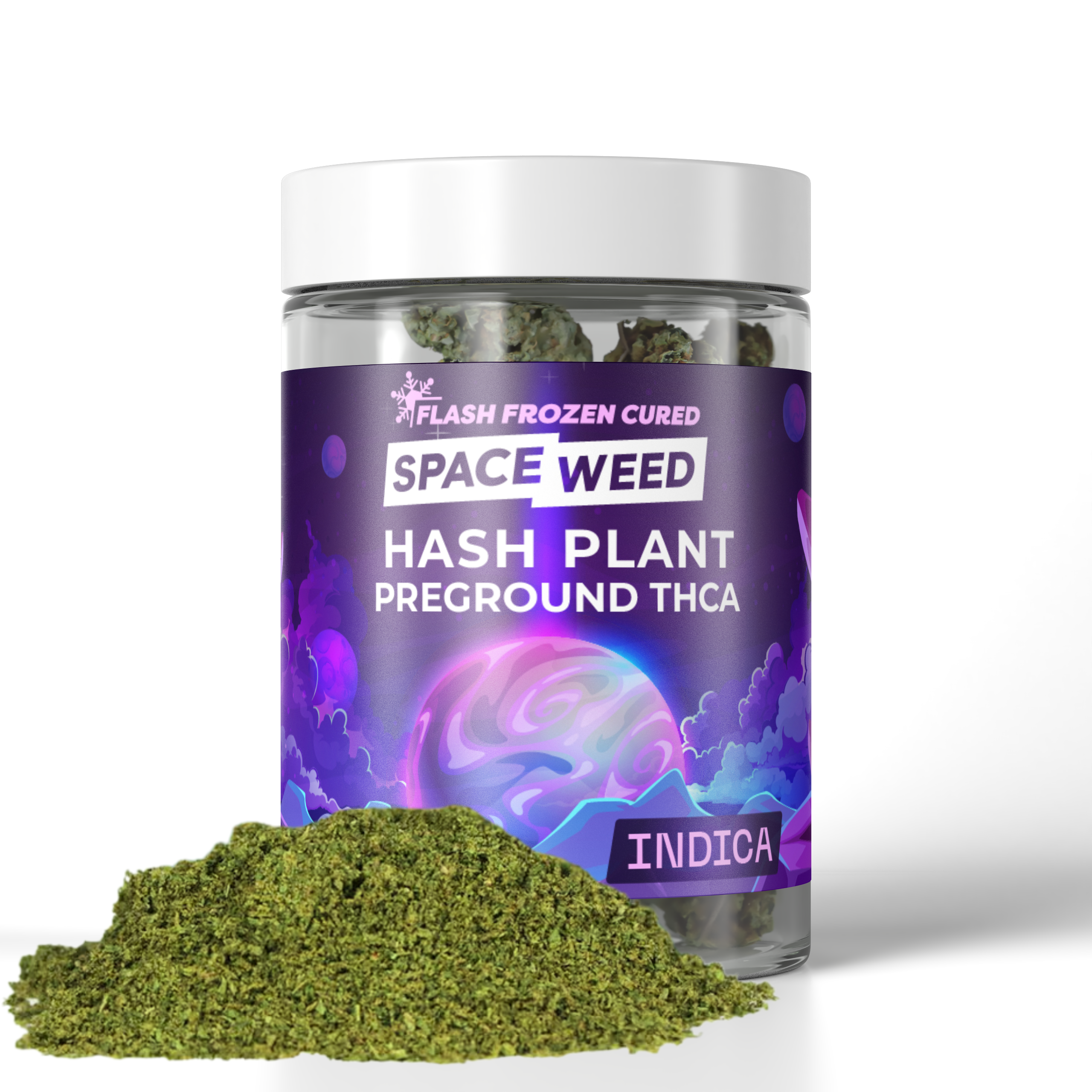 Pre-Ground Hash Plant